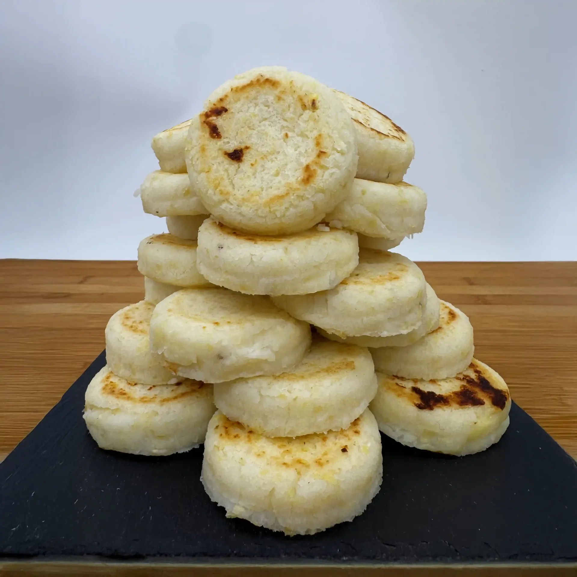 Arepas Colombianas Chiclosas Pequeñas - Sin Azúcar